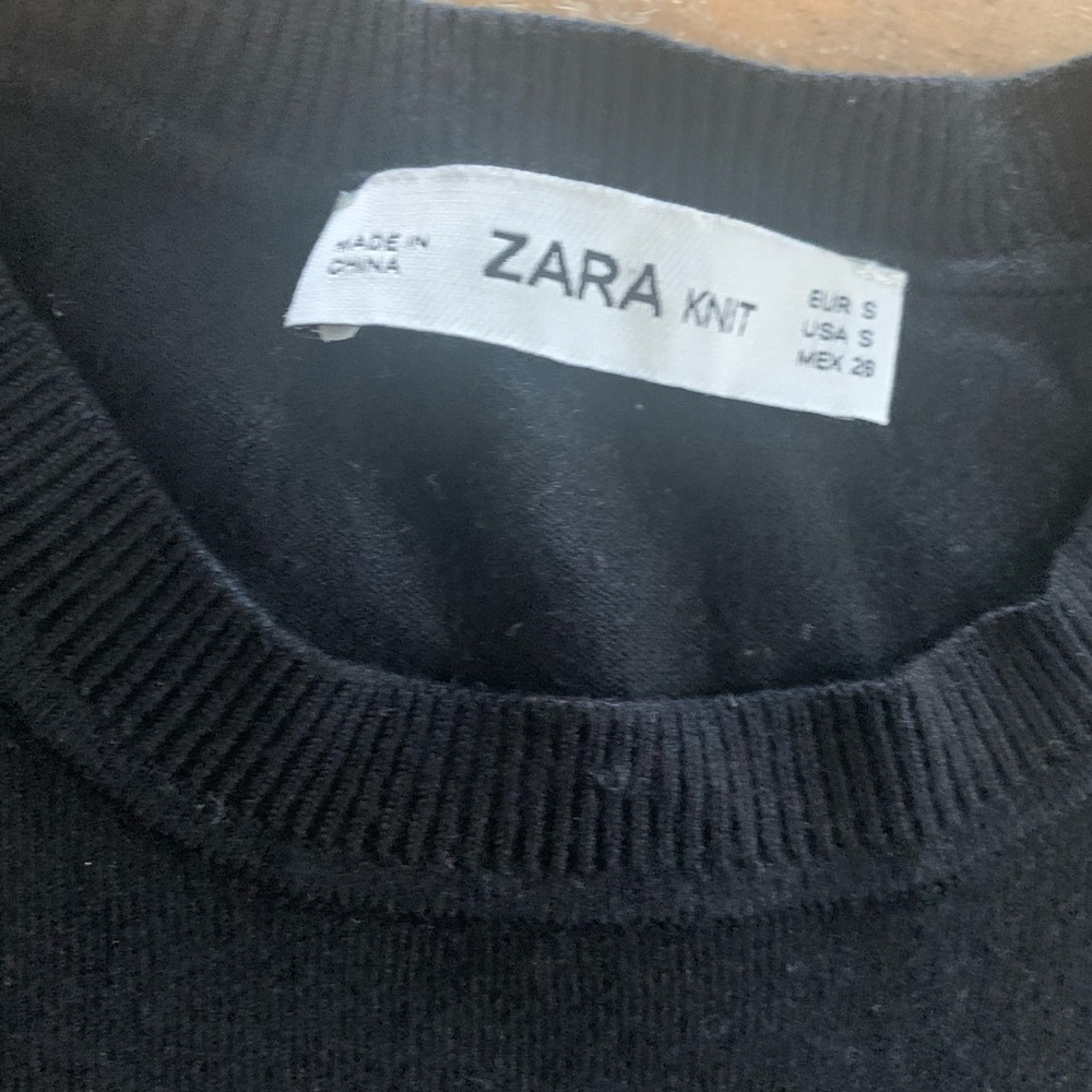 Zara Short sleeve Sweater style - Picture 2 of 5